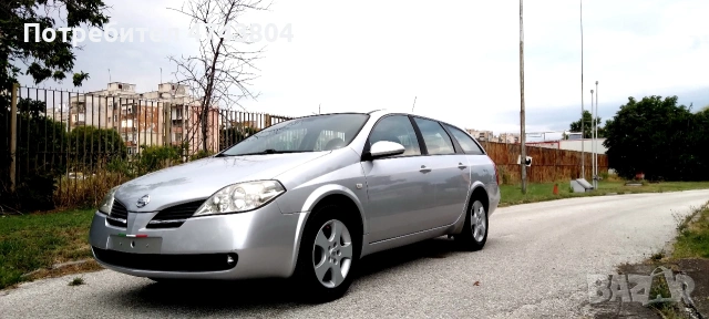  Nissan Premiera 1.8i-газов инженцион с бутилка в мястото на резервната гума-2004г. Нов внос Italia., снимка 3 - Автомобили и джипове - 55143650