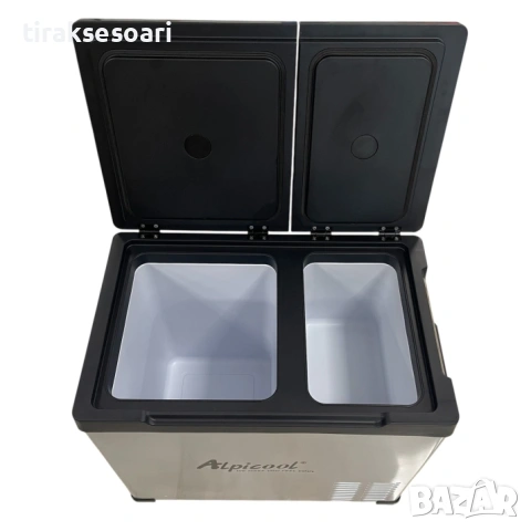 Alpicool CD50 хладилна кутия 38L с фризер Bluetooth 12V 24V 220V компресорен авто хладилник, снимка 4 - Аксесоари и консумативи - 54250189