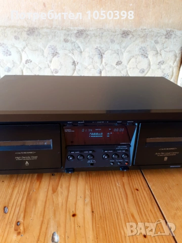 Страхотен дек SONY TC-WE 475 -Двукасетъчен автореверс, снимка 3 - Декове - 54549805