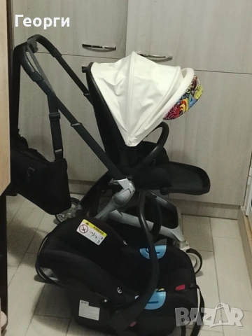 CHIPOLINO Комбинирана количка 3в1 Emotion, снимка 4 - Детски колички - 54616146