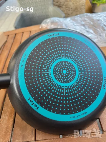 Тиган Tefal thermo-signal 24 см made in France, снимка 6 - Съдове за готвене - 55564406