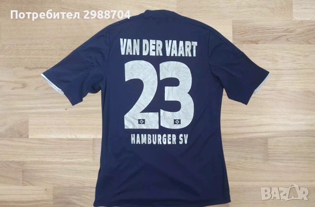 Ретро футболна тениска Hamburger Rafael Van der Vaart, снимка 3 - Футбол - 55247291