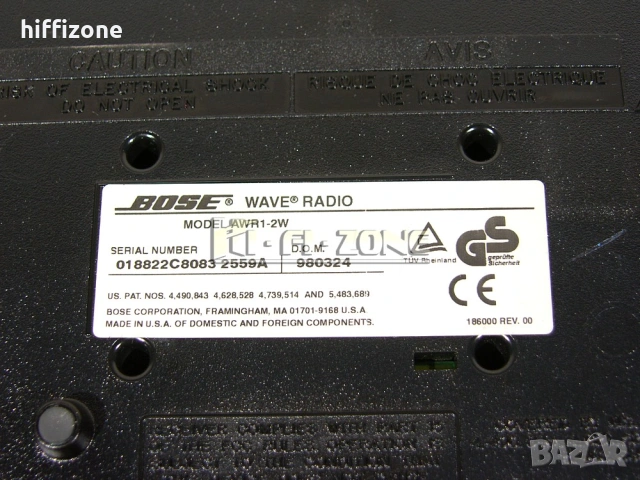 Bose radio ewr1-2w, снимка 11 - Радиокасетофони, транзистори - 54898878