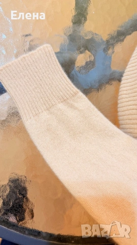 Пуловер Indiska 100% Kaшмир Размер S/XS, снимка 5 - Блузи с дълъг ръкав и пуловери - 54274211