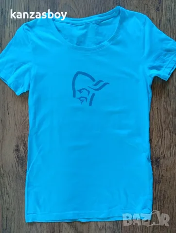 Norrøna /29 cotton viking T-shirt for Women - дамска тениска р-р S, снимка 2 - Тениски - 55349388