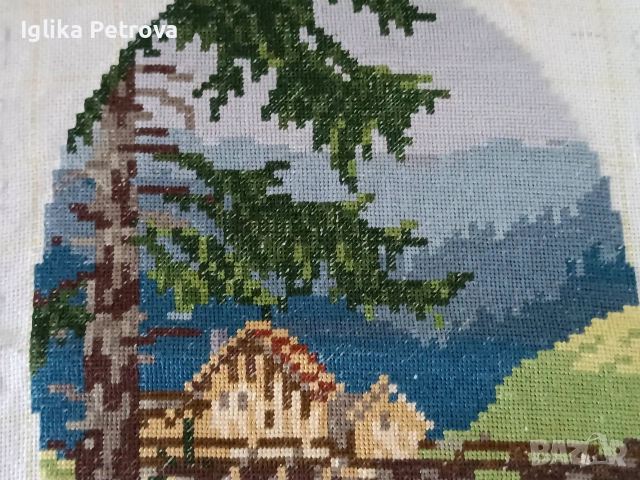 Гоблени Фенерчето,воденичката,есен и зима, снимка 6 - Гоблени - 55081035