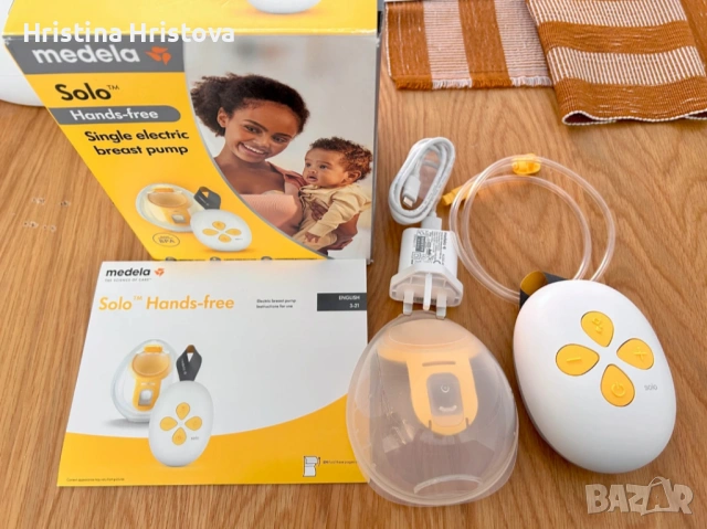 Електрическа помпа Medela solo hands free