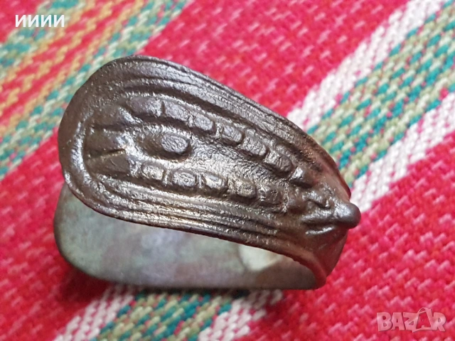 Моминска гривна рогатка , снимка 3 - Антикварни и старинни предмети - 54295322