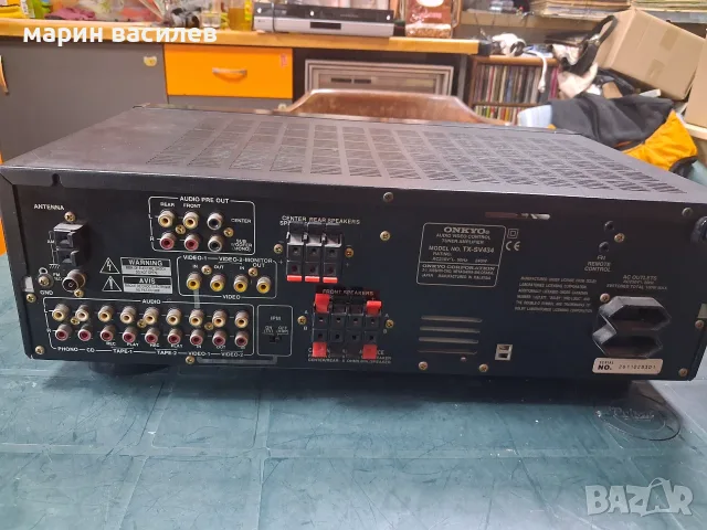 Ресийвър onkyo TX-SV 434, снимка 3 - Ресийвъри, усилватели, смесителни пултове - 55479268