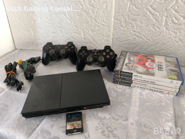 Playstation 2 Slim Комплект! Перфектно състояние!
