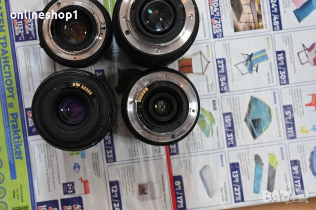 Комплект 4 бр обективи Sigma за Nikon (За почистване / Части) 20 евро за всички, снимка 6 - Обективи и филтри - 55076476