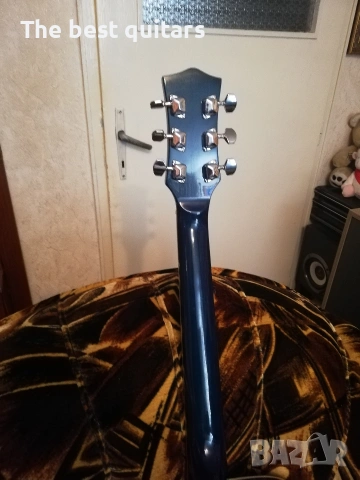 Електроакустична китара Tiger с калъф, снимка 5 - Китари - 54369950