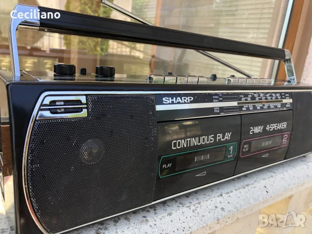 радиокасетофон Sharp WQ-267Z, снимка 9 - Радиокасетофони, транзистори - 55470965