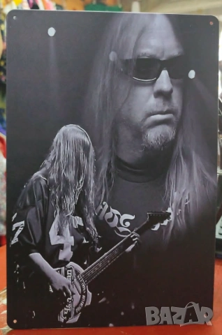 Jeff Hanneman-метална табела(плакет)