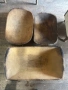 Старинно дървено корито нощови, снимка 1
