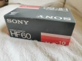 Аудио Касети SONY HF60 HF 60 нови 10 бр. 1985, снимка 5