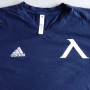 КАТО НОВА ADIDAS LEVSKI L OFFICIAL CLUB PRODUCT Navy Blue T-Shirt оригинална тениска Адидас Левски, снимка 2