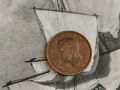 Монета - Великобритания - 1/2 (половин) пени | 1944г., снимка 2