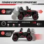 Детско електрическо бъги 4×4 с дистанционно, LED, USB и MP3 – 4 мотора, снимка 3