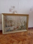 Стари гоблени в красиви остъклени барокови дървени орнаментирани рамки. , снимка 16