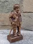 Красива Стара Дървена Фигура , снимка 6