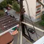 Продавам сателитен комплект-чиния 180см, комбиниран конвертор ,18инч мотор ,приемник , снимка 3