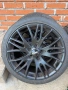 Продавам 4бр. алуминиеви джанти ENZO 17” 5x108 с летни гуми Hankook 215/40R17., снимка 5