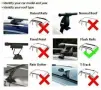 Алуминиеви греди за багажник Audi Flush Rails 120 см 90 кг с ключалки, снимка 10