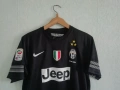 Juventus Vucinic Nike 2012-2013 оригинална тениска Ювентус Вучинич фланелка екип черен , снимка 4