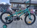 X Детски велосипед 18" PIXY зелен, снимка 1