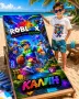 Персонализирани детски плажни кърпи/хавлия с име или снимка, снимка 10