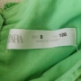 Детска рокля в ярко зелено ZARA 128 размер, снимка 3
