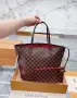 Дамска чанта Louis Vuitton Neverfull, кожа, снимка 1