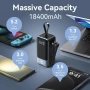 Бързо зареждаща се външна батерия 18400mAh 65W, преносимо зарядно за лаптоп, снимка 5