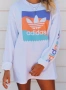 Дамски тениски рокли oversize Adidas Guess The North Face, снимка 2