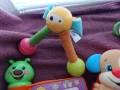 Бебешки играчки, музикални играчки Fisher price буквар, пиано, снимка 8