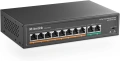 MokerLink 8 Port PoE Switch 120W Gigabit Metal, снимка 1
