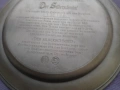 Per Silbersdumied Traditionelles Handwerk 95%zinn vintage 1989г.калаена немска чиния фи 215мм, снимка 5