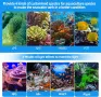 LED осветление 72 W за морски аквариум 89–107 см с контролер и таймер, за риби и коралови системи, снимка 6