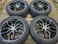 Лети джанти 18ки 5х114.3 Anzio + летни гуми 225/55/18 Bridgestone, снимка 3