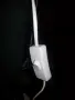 Бяла лампа със щипка - халогена крушка La Member  1xE27 max 60w R63, снимка 4