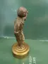 Стара бронзова фигура малка скулптора, снимка 4