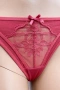 Hunkemöller дамско дантелено долнище размер M – коралово/розово, снимка 2