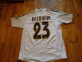 Real Madrid футболна тениска Адидас 2004-2005 домакини #23 Бекъм размер С, снимка 5