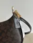 Coach Teri Shoulder Bag Signature Canvas – Walnut / Black, снимка 7