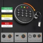 Пожароустойчив електронен сейф WASJOYE 23L с код, снимка 2
