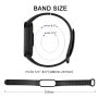 Каишка и Аксесоар за смарт гривна Xiaomi Mi band модел: 2 / 3 / 4 / 5 / 6 / 7 / 8 / 9 / 10, снимка 8
