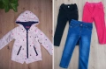 Детски дънки Zara / Зара + ПОДАРЪК преходно якенце, снимка 1