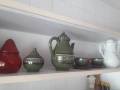Порцеланов сервис чайници чаши, снимка 1