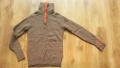 ULVANG 100% WOOL Sweater 1/2 Zip размер M за лов риболов блуза 100% Вълна - 2682, снимка 1